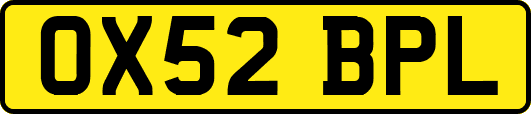 OX52BPL