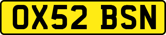 OX52BSN