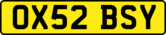 OX52BSY