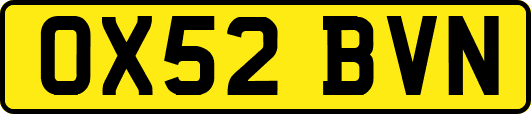 OX52BVN
