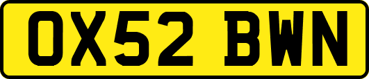 OX52BWN