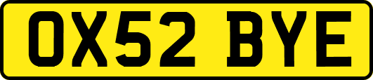 OX52BYE