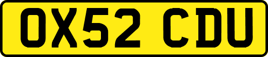 OX52CDU