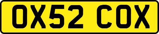 OX52COX