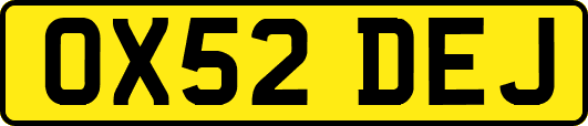 OX52DEJ