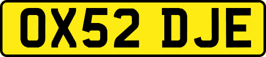 OX52DJE