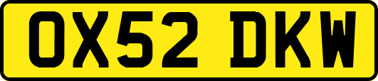 OX52DKW