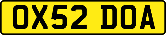 OX52DOA