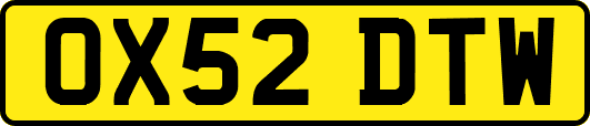 OX52DTW