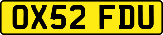 OX52FDU