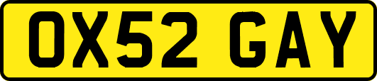 OX52GAY