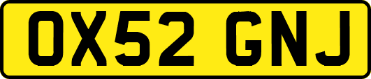 OX52GNJ