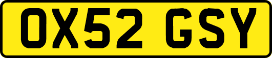OX52GSY