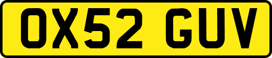 OX52GUV