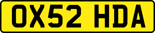 OX52HDA
