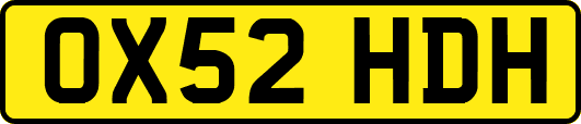 OX52HDH