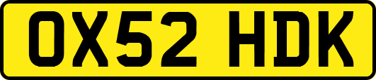 OX52HDK