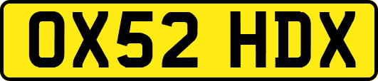 OX52HDX