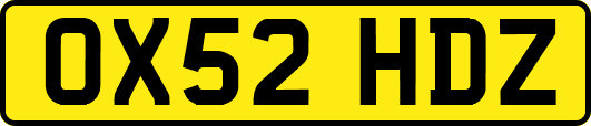 OX52HDZ