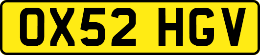 OX52HGV