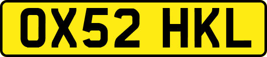 OX52HKL