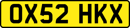 OX52HKX