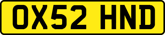 OX52HND
