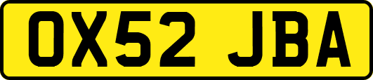 OX52JBA