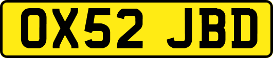 OX52JBD