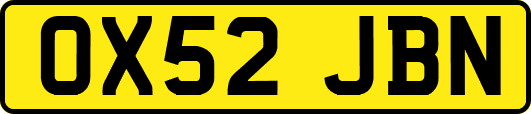 OX52JBN