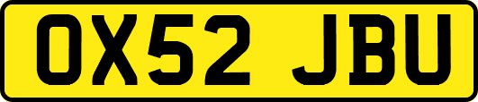 OX52JBU