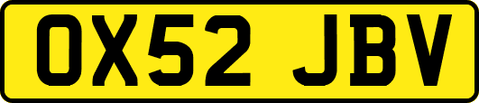OX52JBV