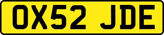 OX52JDE