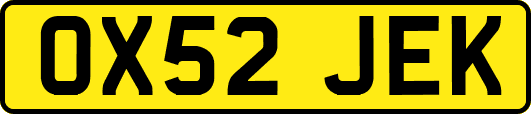 OX52JEK