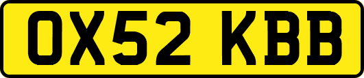 OX52KBB