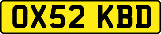 OX52KBD