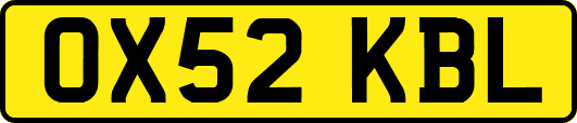 OX52KBL