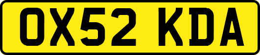 OX52KDA