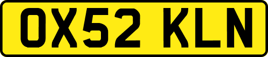 OX52KLN