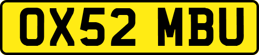 OX52MBU