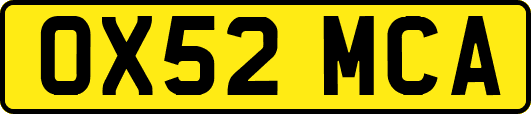 OX52MCA