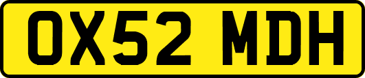 OX52MDH