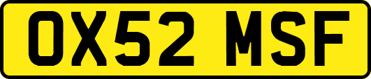 OX52MSF