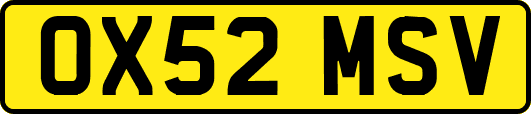 OX52MSV
