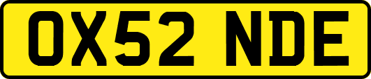 OX52NDE