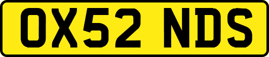 OX52NDS