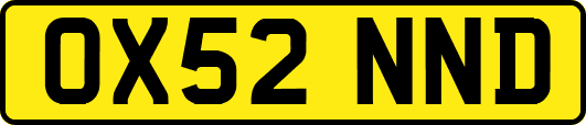OX52NND