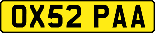 OX52PAA