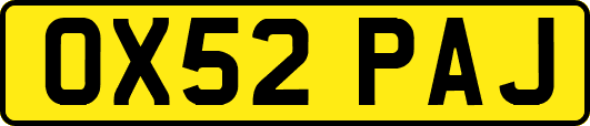 OX52PAJ