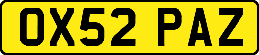OX52PAZ